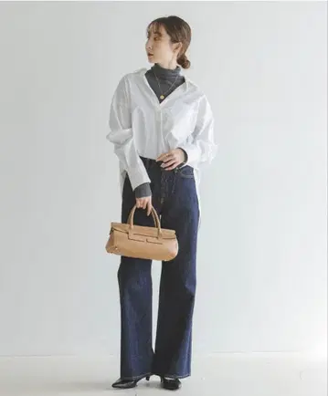 NOBLE 스키퍼 셔츠 오버 사이즈