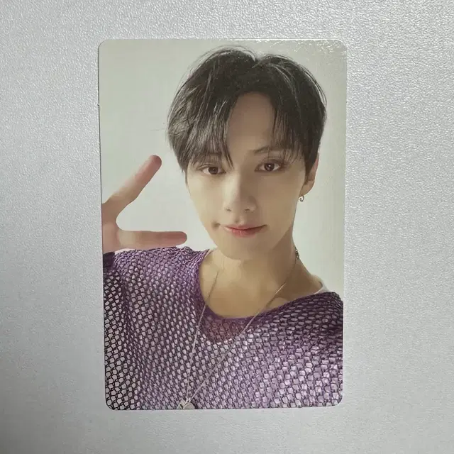 세븐틴 준 헤븐 음악의신 앨범 포카