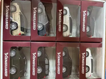 도요타 Vanguard 풀백 미니카 전 8종 세트