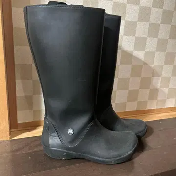 새상품급 crocs 장화 21cm 키즈&여성용