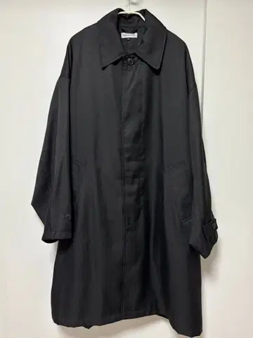 FREAK'S STORE 빅 실루엣 스텐카라 코트 블랙