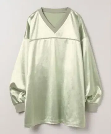 JEANASIS 새틴 오버 TEE