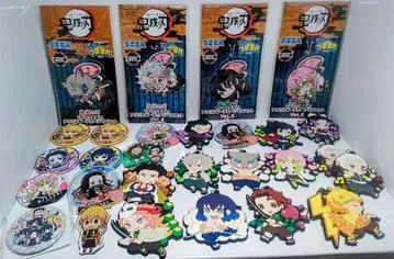 귀멸의 칼날 키링 캔뱃지 세트