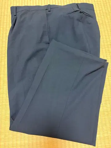 허리 115 블랙 슬랙스