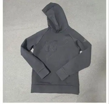 더 노스페이스 다크 그레이 후드 부착 후드티