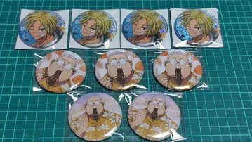 사카모토 데이즈 데코라팝 사카모토 타로 아사쿠라 신 캔뱃지 9개 세트