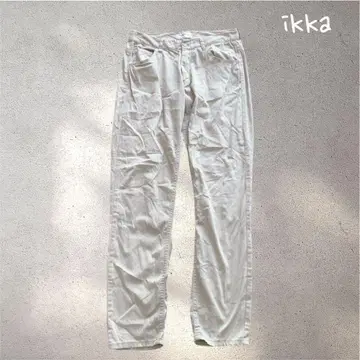 94 이카 [ S ] 캐주얼 팬츠 남성용 슬림 베이지 오피스 캐주얼