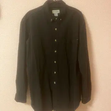 St.John's Bay 블랙 긴팔 셔츠 L 사이즈