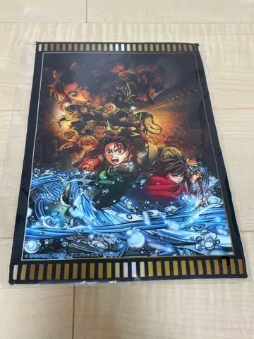 귀멸의 칼날 핸드 타월 키 비주얼