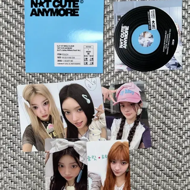 아일릿 파우치 포카 + 앨범 일괄