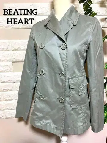 비팅 하트 P 코트 코튼 스프링 여성용 S