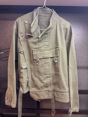 스웨덴군 모터 사이클 자켓 복각 밀리터리 자켓 S