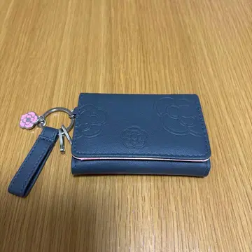 미사용 클레사스 핑크 그레이 3단 폴더형 지갑