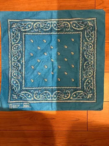 70년대 빈티지 반다나 PARIS USA제