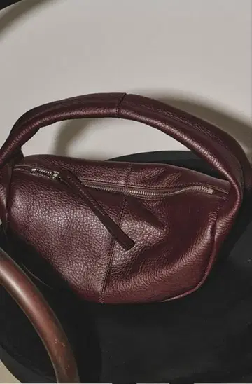 투데이풀 레더 랩 백 버건디 투데이풀