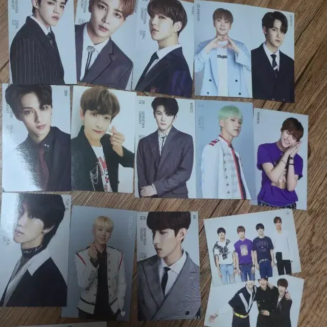 세븐틴 아이디얼컷 콘서트 포토카드 트레이딩카드