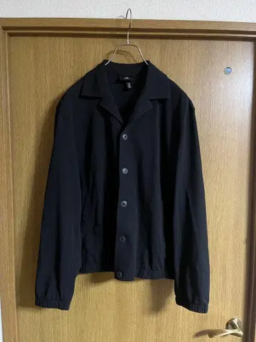 H&M 셔츠 자켓 블랙 M