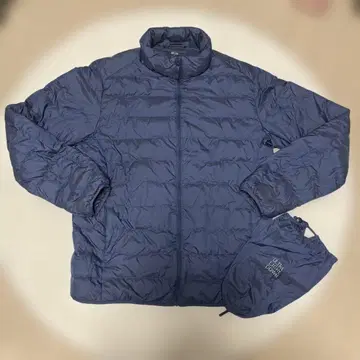 UNIQLO 울트라 라이트 다운 자켓 M 블루