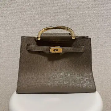 [ RODESKO ] 그레이지 가죽 핸드백