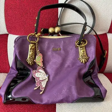 ANNA SUI x 코쵸우 시노부 콜라보 숄더백 핸드백