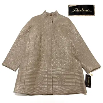 [ 미사용 택 포함 ] Pantina 가죽 자켓 L 상당 베이지