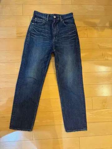 [ BLACK by moussy ] 다크 블루 데님 팬츠 24 사이즈