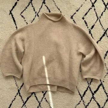 unfil 앙필 보틀넥 니트 알파카 혼방 Bshop