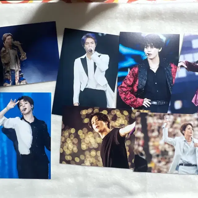 방탄 bts 일본 럽셀 럽셀콘 스픽콘 스팍콘 특전 7장 일괄