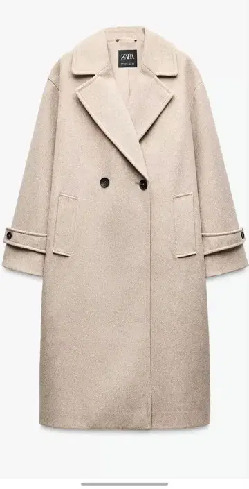 ZARA 오버 사이즈 베이지 코트