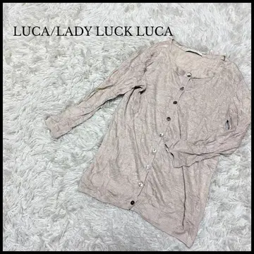 [ LUCA/LADY LUCK LUCA ] 루카 얇은 소재 가디건 베이지