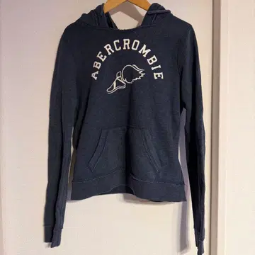 ABERCROMBIE 네이비 후드 부착 후드티