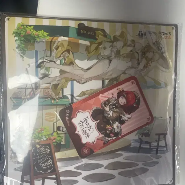 붕괴 스타레일 맘스터치 맘스피자 아크릴 디오라마 스탠드 + 포토카드 팜