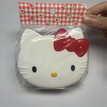 당시 희귀품 헬로키티 얼굴 모양 용기 1991년 산리오 sanrio