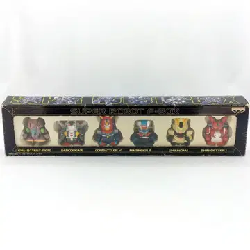 당시 미사용 슈퍼로봇대전 F 예약 특전 태엽 인형 피규어