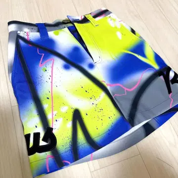 Russelluno 그래피티 디자인 스커트