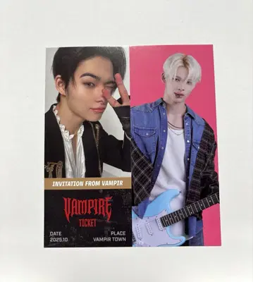 ENHYPEN WORLD 니키 VAMPIRE ROCKBAND