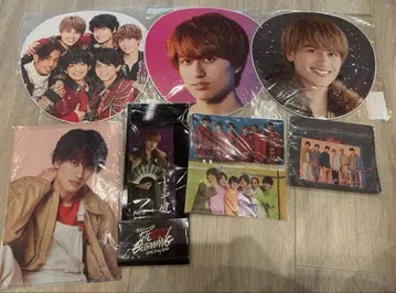 [ 미사용 새상품 ] A! group 코지마 켄 부채 파일 등 8점 세트