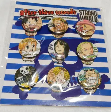ONE PIECE STRONG WORLD 캔뱃지