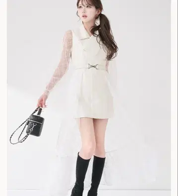 Darich 스팽글 시어 2Way 원피스