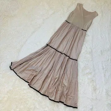 프레이 아이디 2way 니트 콤비 코튼 보일 원피스