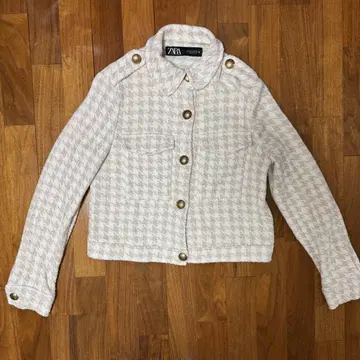 ZARA 하운드 투스 자켓 S