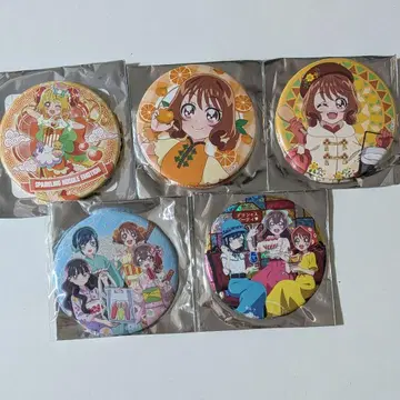 딜리셔스 파티 프리큐어 트윙클 캔뱃지 큐어얌얌 하나만란