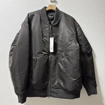 +J 하이브리드 다운 오버사이즈 ma1 grey 3XL