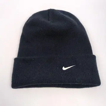 NIKE 나이키 비니 니트 모자 네이비