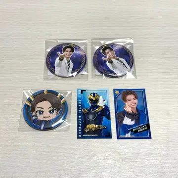 고쥬우쟈 고쥬우레온 백야육왕 캔뱃지 스티커 tos 복권