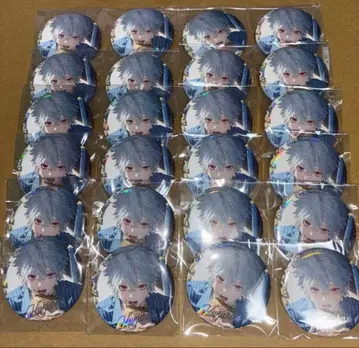 니지산지 ChroNoiR Blue Memories 캔뱃지 쿠츠하