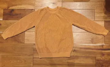 BATONER 바토너 오렌지 리브 스웨터