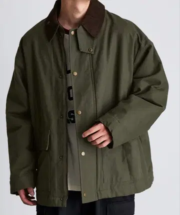 Anchor Smith 옷깃 코듀로이 블루종 밀리터리 완판템 카키