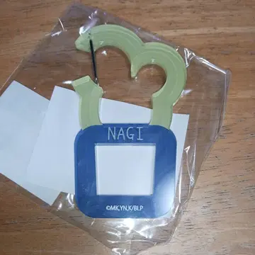 블루 록 아크릴 카라비너 GRY 나기 세이시로