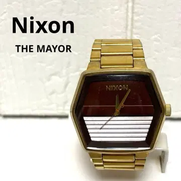 레어 Nixon 닉슨 THE MAYOR 메이어 금 골드